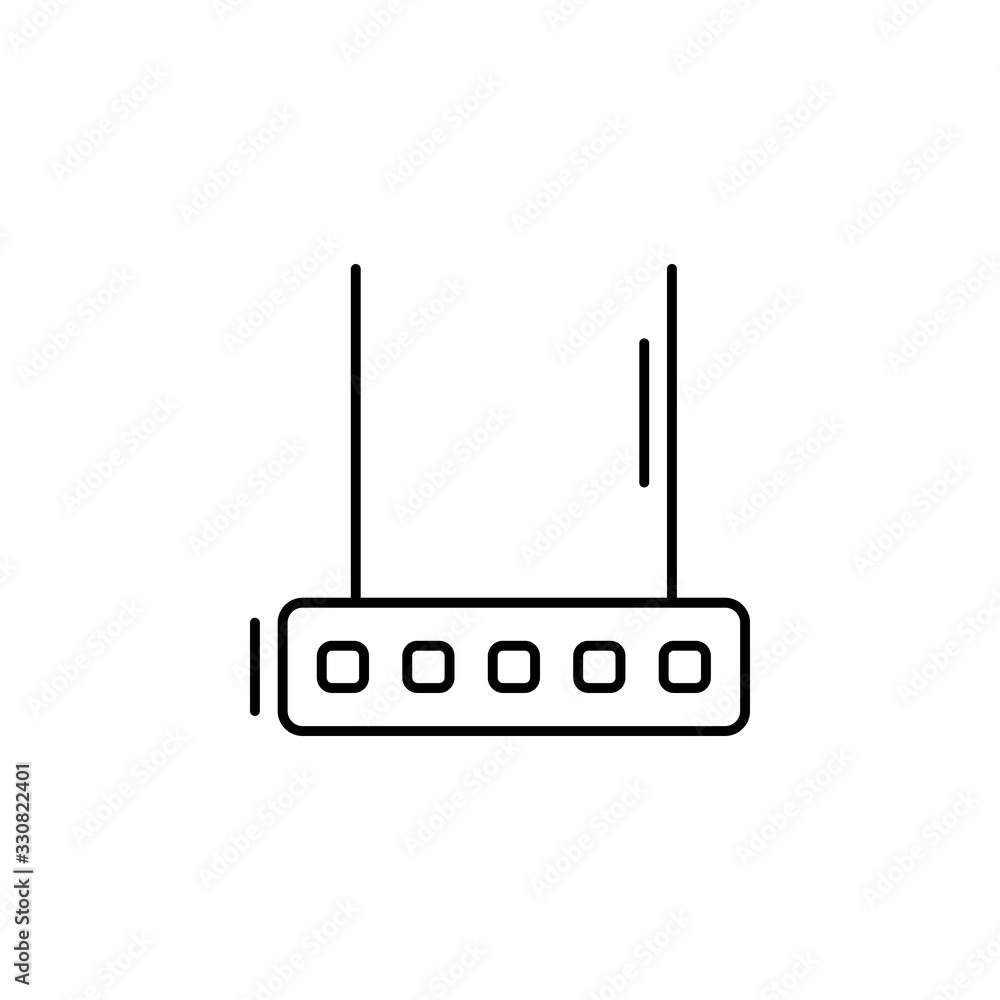 Connection, networking icon. Simple line, outline vector elements of storage and cloud icons for ui and ux, website or mobile application Connection, networking icon. Simple line, outline vector elements of storage and cloud icons for ui and ux, website or mobile application