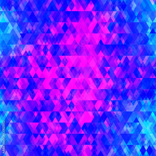 purple colored triangle seamless pattern