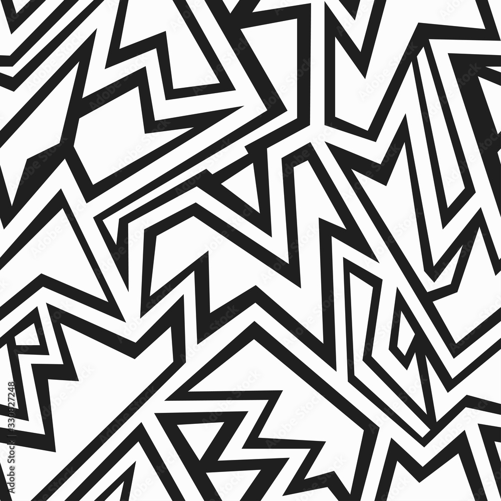 monochrome tribal seamless pattern monochrome tribal seamless pattern