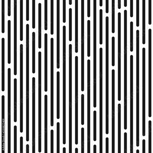 monochrome stripes seamless pattern