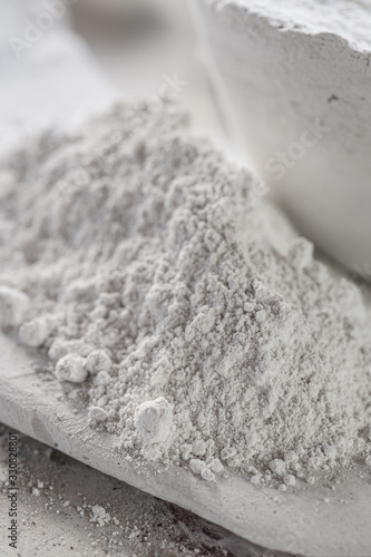 chalk powder