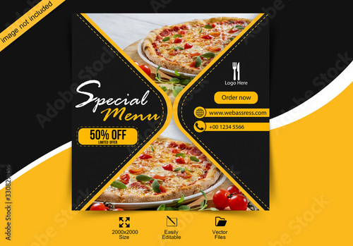 Collection of modern sale banner template. Vector illustrations.