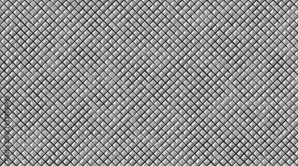 Knurl background.Gray metal texture with rhombus.Knurling touch texture.  Stock Illustration | Adobe Stock