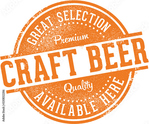 Great Craft Beer Selection Sign