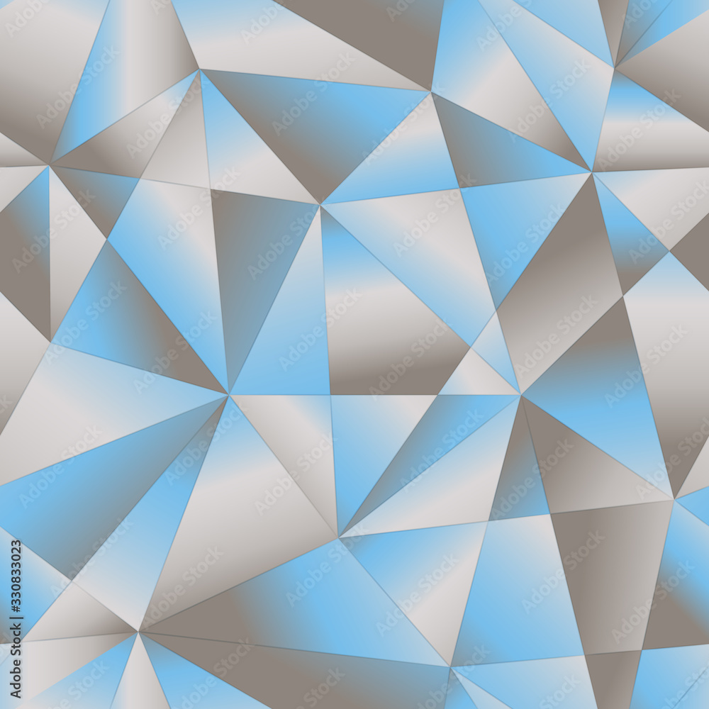 Blue triangle pattern Blue triangle pattern