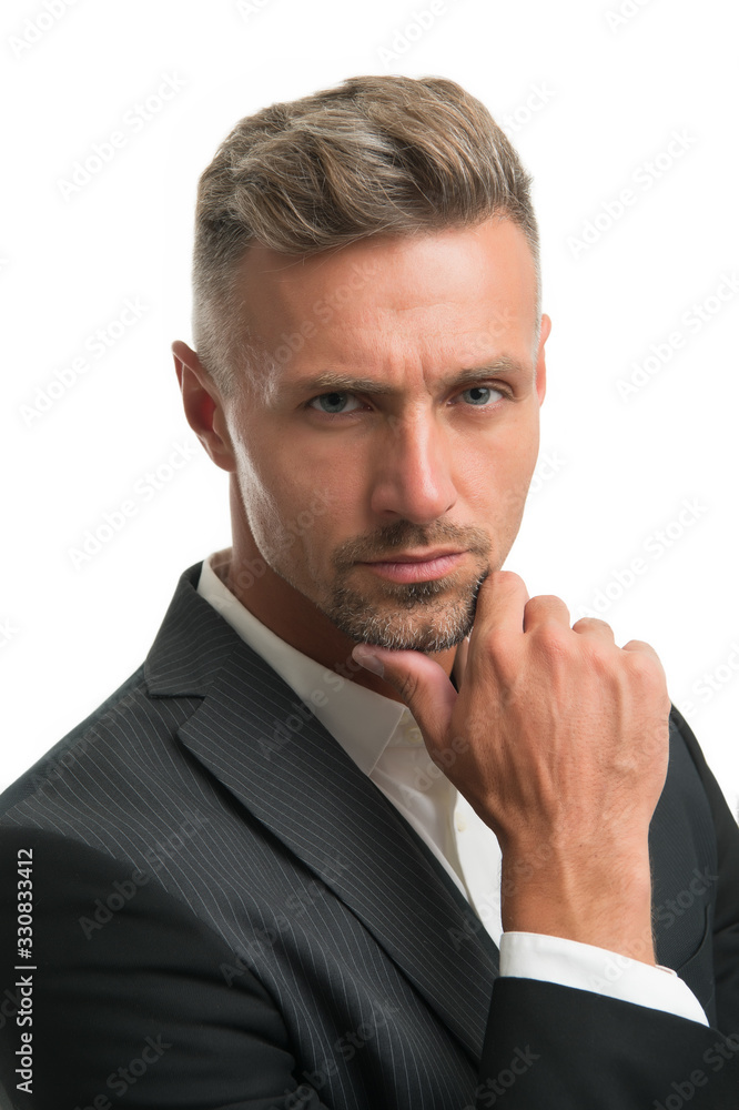 Go to barber. Serious man touch beard hair. Handsome bachelor with unshaven face. Beard barber. Male grooming. Skincare and haircare. Barber services. Barber shop. Barbershop and hair salon Go to barber. Serious man touch beard hair. Handsome bachelor with unshaven face. Beard barber. Male grooming. Skincare and haircare. Barber services. Barber shop. Barbershop and hair salon