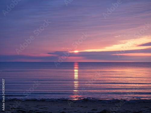Sunset at Båstad, Sweden