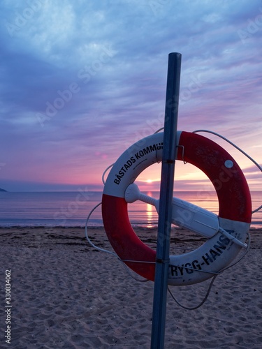 Sunset at Båstad, Sweden