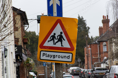 playground sign