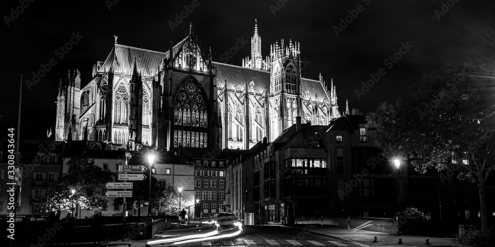 Fototapeta premium Cathédrale Saint Etienne Metz