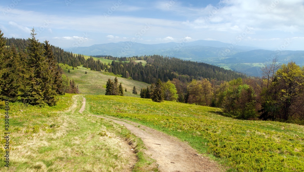 Beskid mountains - Poland and Slovakia border Beskid mountains - Poland and Slovakia border