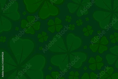 Clovers background