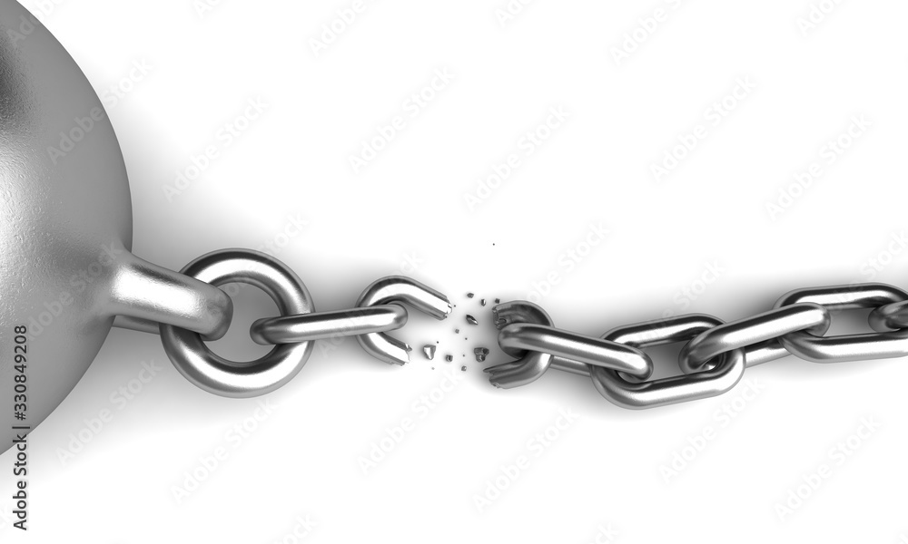 Obraz premium Broken chains