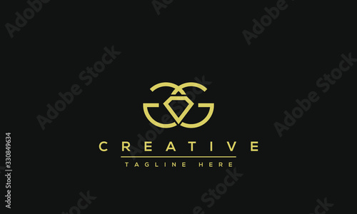 Modern creative letter G vector logo design. Minimalist G Luxury monogram initial based icon.