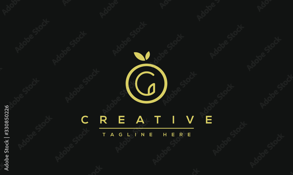 Modern creative letter G vector logo design. Minimalist G Luxury monogram initial based icon. Modern creative letter G vector logo design. Minimalist G Luxury monogram initial based icon.