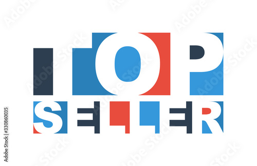 colorful vector banner top seller