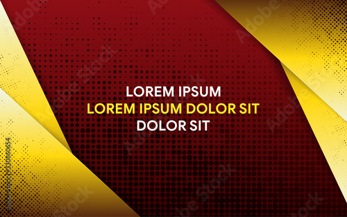 Vector illustration concepts of Abstract creative trendy stylish halftone design background template