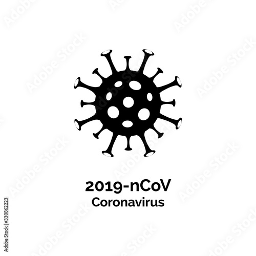 Coronavirus covid 19 vector icon. Pandemic corona virus illustration sign