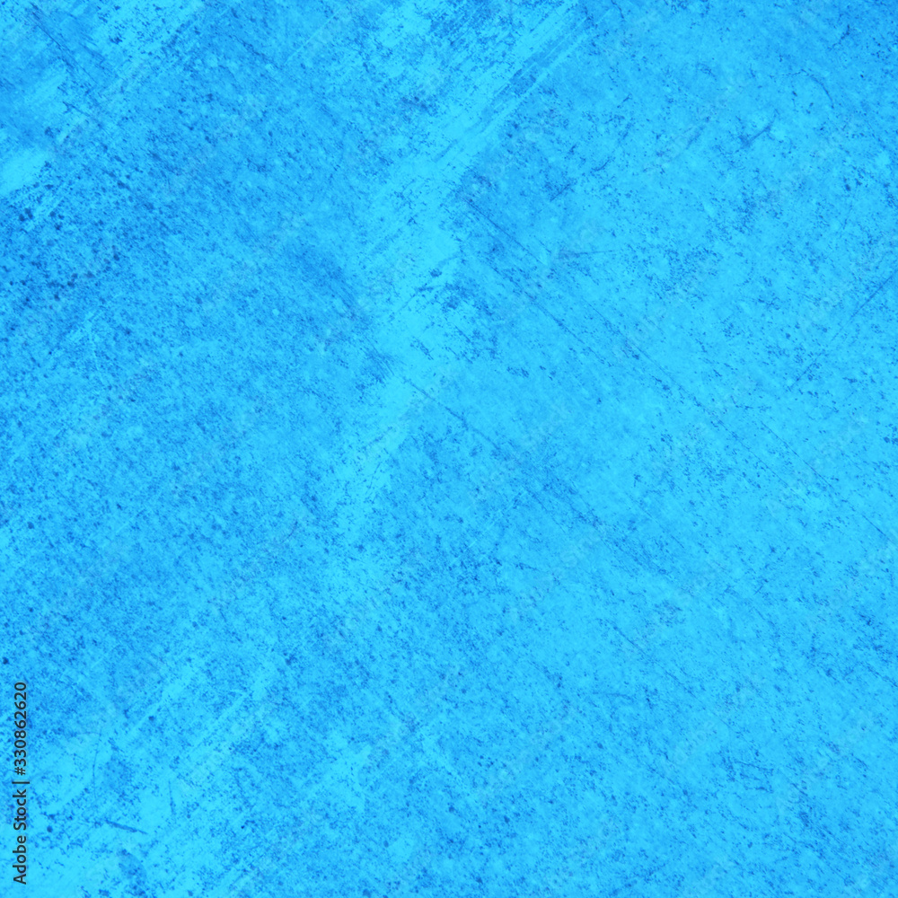 Obraz premium Grunge blue wall background or texture