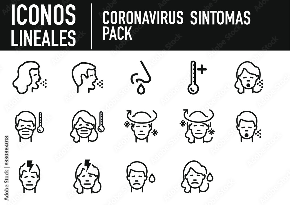 iconos sintomas coronavirus iconos sintomas coronavirus