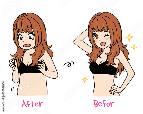 ダイエット　ビフォーアフター