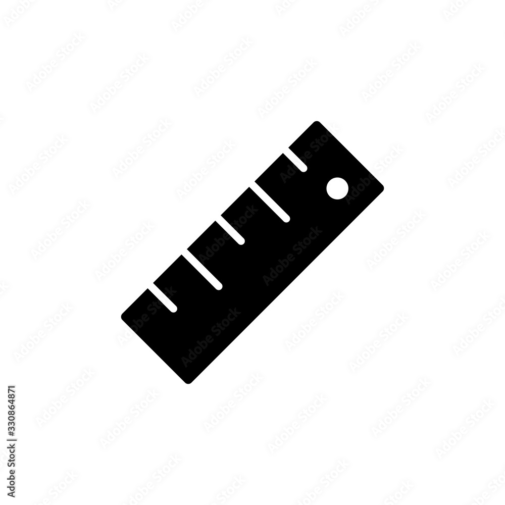 Vector illustration, ruler icon design Vector illustration, ruler icon design