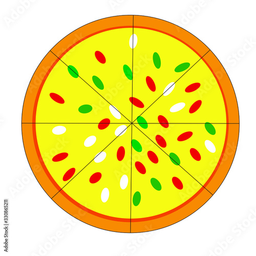 pizza vector