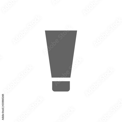 Sun lotion icon. Simple vector summer icons for ui and ux, website or mobile application