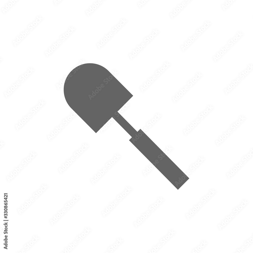 Scoop, shovel icon. Simple vector summer icons for ui and ux, website or mobile application Scoop, shovel icon. Simple vector summer icons for ui and ux, website or mobile application