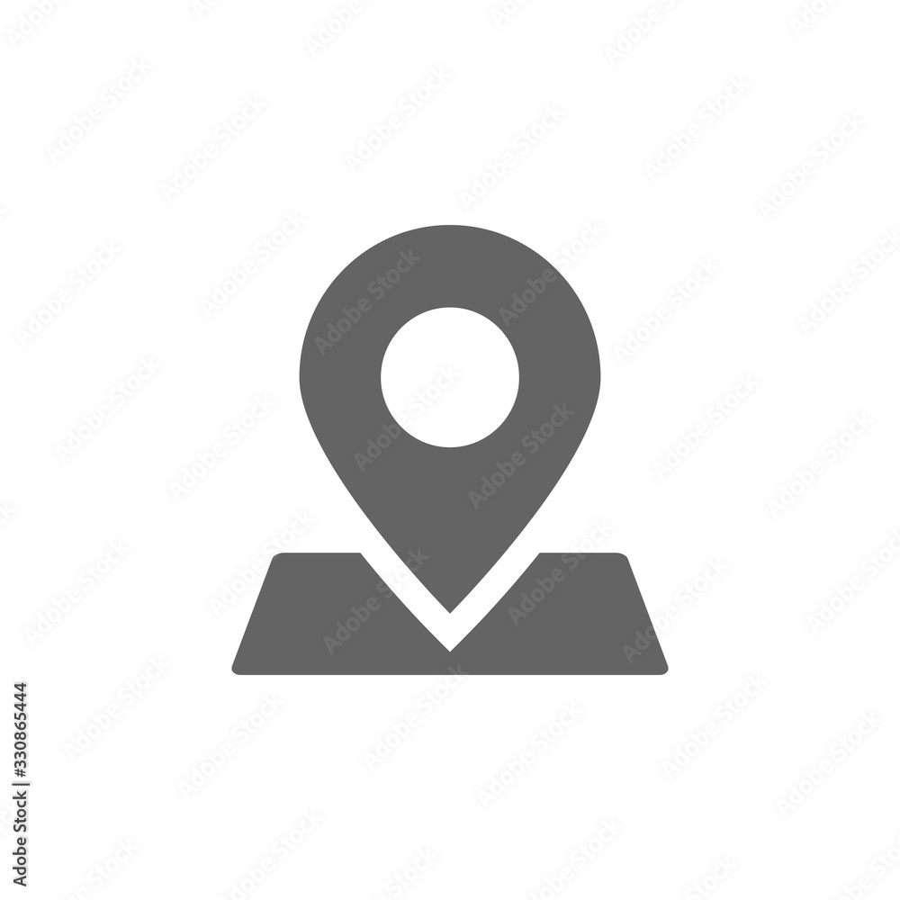 Map icon. Simple vector summer icons for ui and ux, website or mobile application Map icon. Simple vector summer icons for ui and ux, website or mobile application