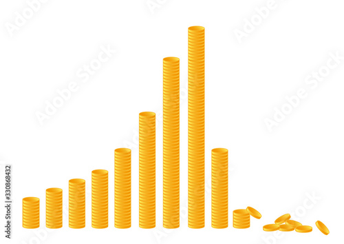 コイングラフ・暴落イメージ