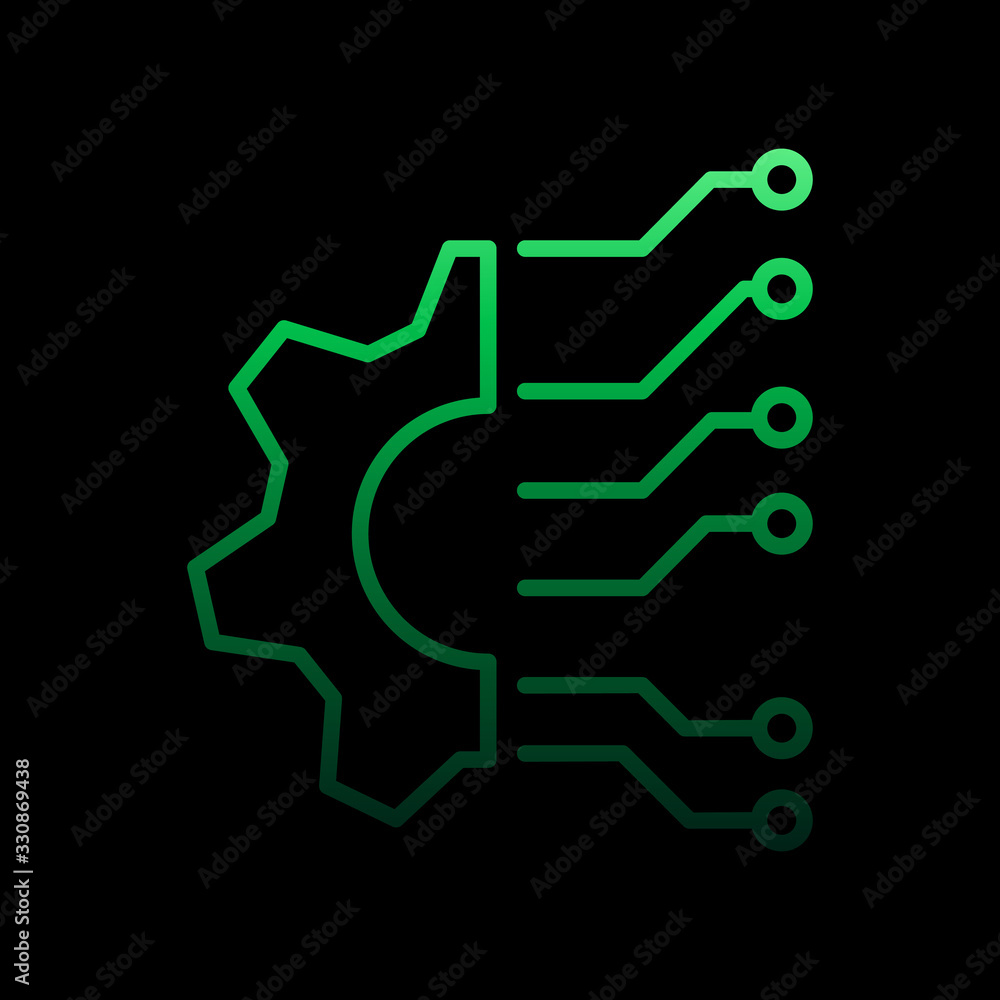 Digital equipment management nolan icon. Simple thin line, outline vector of intelligence icons for ui and ux, website or mobile application Digital equipment management nolan icon. Simple thin line, outline vector of intelligence icons for ui and ux, website or mobile application