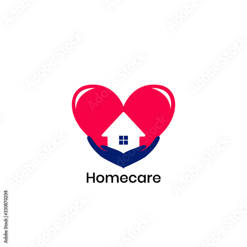 logo homecare suitable for health and protection companies