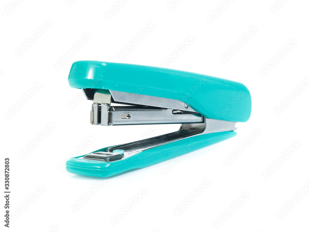 stapler on a white background. stapler on a white background.