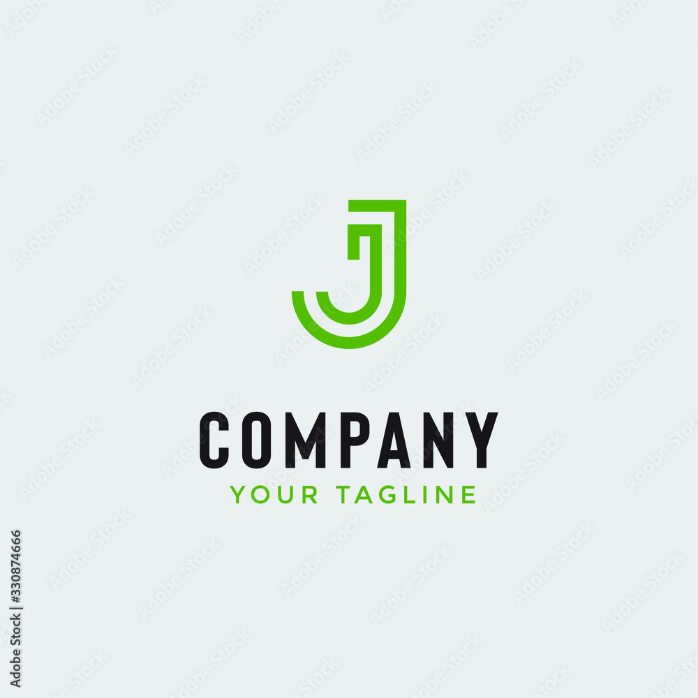 letter j logo monogram creative template letter j logo monogram creative template