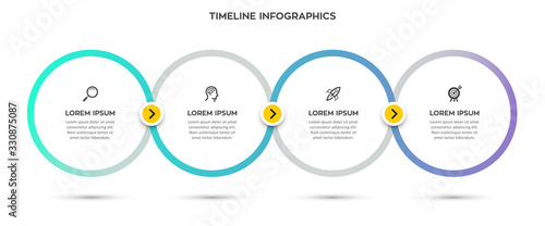 Vector infographic template