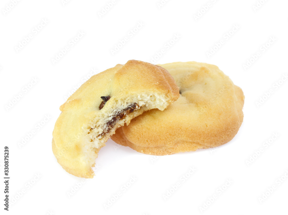 Cookies isolated on a white background Cookies isolated on a white background