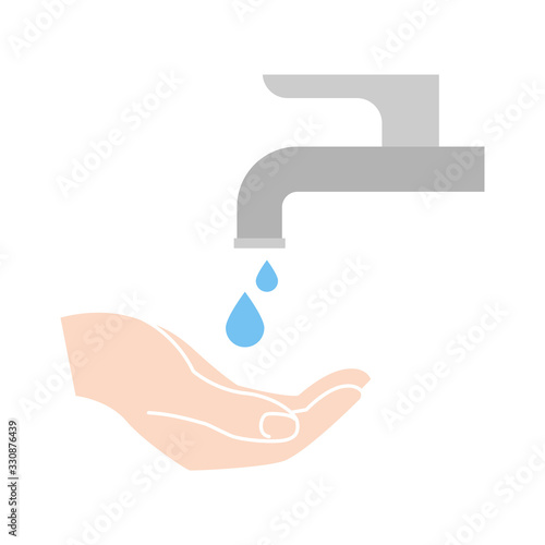 Wash Your Hands.Disinfection Concept