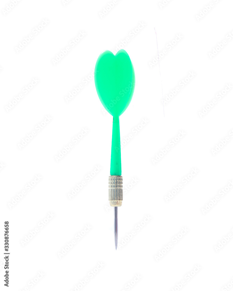 dart flights isolated on white background dart flights isolated on white background