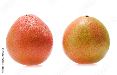 grapefruit isolated on white