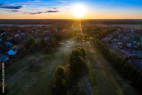 Plainsboro New Jersey Sunrise  © Jin
