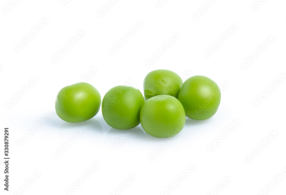 green Pea vegetable isolated on white background green Pea vegetable isolated on white background