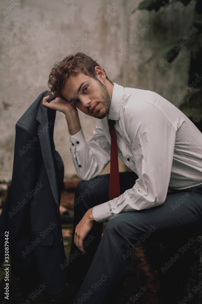 portrait of a young man portrait of a young man