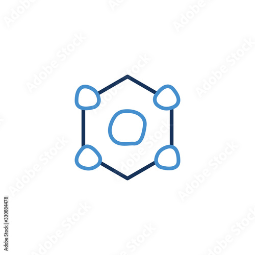 Icon Thin line blue color , Coronavirus icon set for infographic or website. New epidemic (2019-nCoV). Safety, health, remedies and prevention of viral diseases. Isolation. Vector illustration graphic