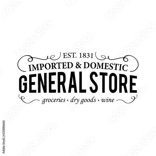 General store groceries