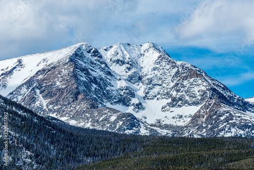 view of mountains photo
