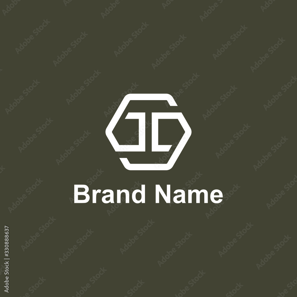 GG hexagon logo Luxury Old Green GG hexagon logo Luxury Old Green