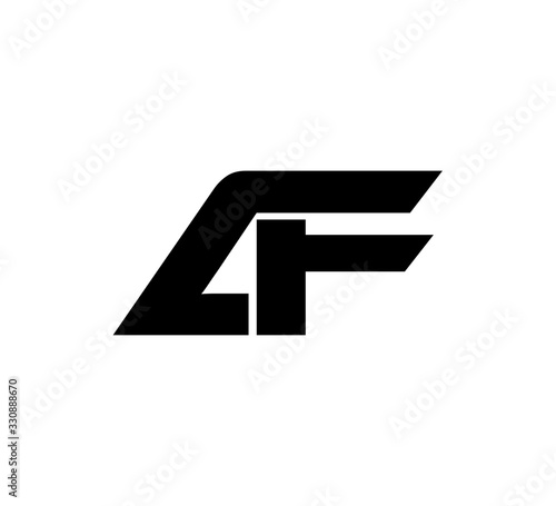 Initial 2 letter Logo Modern Simple Black AF Free Download Initial 2 letter Logo Modern Simple Black AF - GFXLoad