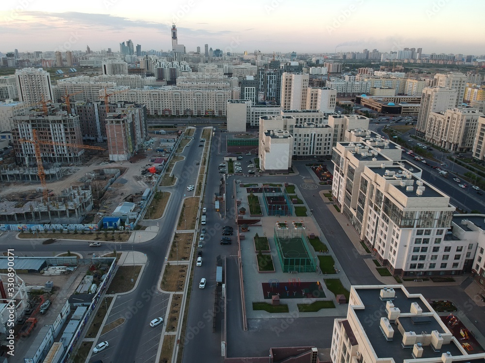 Fototapeta premium Modern city view Astana Kazakhstan