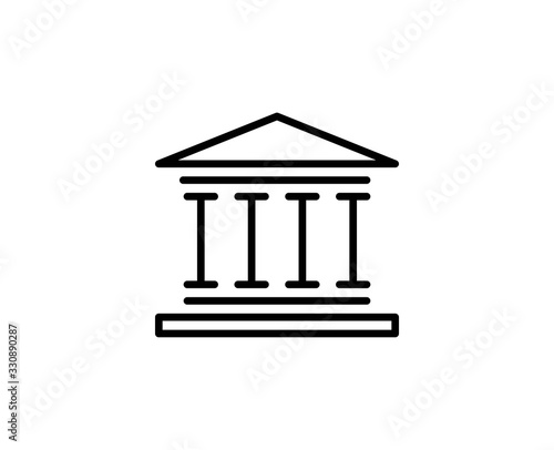 Finance line icon